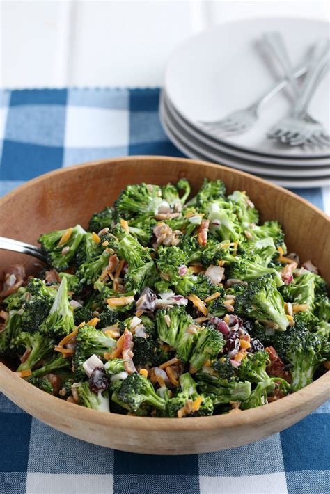 Broccoli Salad With Bacon And Cheese