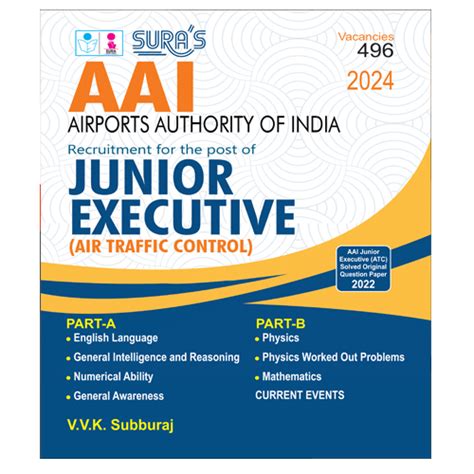 Aai Recruitment Junior Executive Atc Posts Surabooks