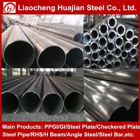 Cold Rolled Galvanized Precision Black Carbon Steel Seamless Pipes For