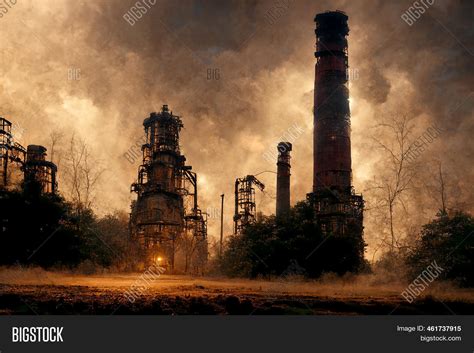 Spooky Old Industrial Image Photo Free Trial Bigstock