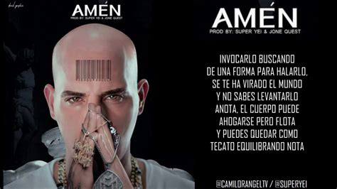 Amen Kendo Kaponi Ft Anuel Aa Letra Youtube