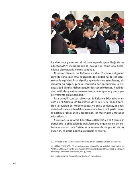 Modelo Educativo Para La Educacion Obligatoria Pdf