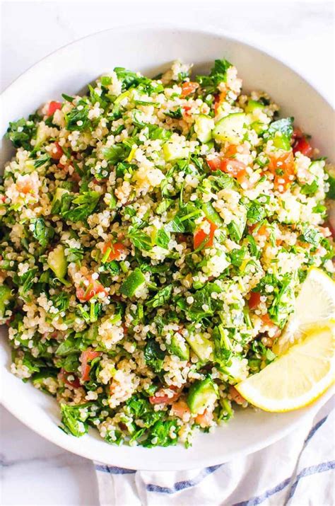 Quinoa Tabbouleh Salad IFoodReal