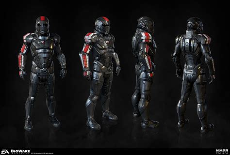 Mass Effect Andromeda Art Dump N7 Armor Mass Effect Mass Effect