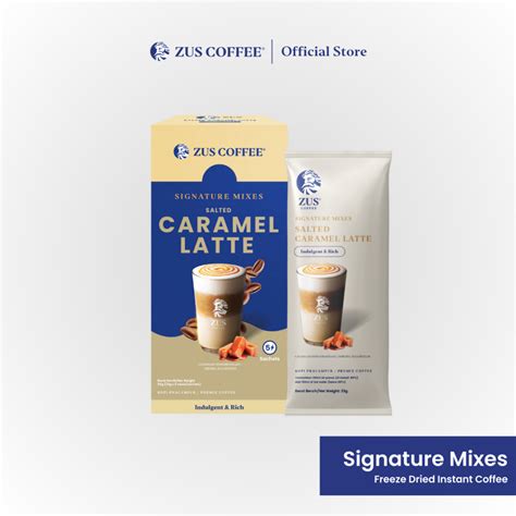 Zus Signature Mixes Coffee Salted Caramel Latte S Shopee Malaysia