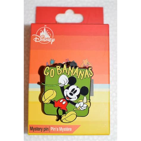 Other Disney Pin 221 Character Food Mystery Mickey Mouse Go Bananas New Poshmark