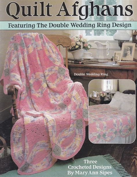 Quilt Afghans Crochet Patterns Double Wedding Ring Variable Star