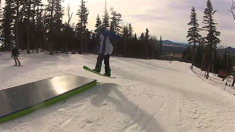 Snowbowl Terrain Park Monty Youtube