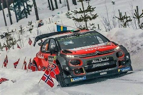 Irish Driver Craig Breen Piloted His Citroen To Nd Overall At Rally