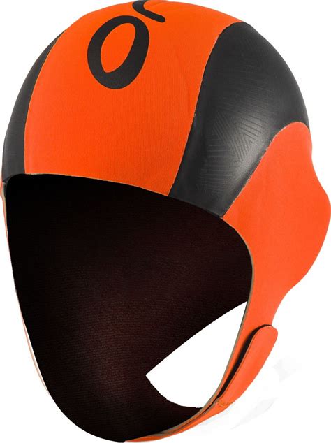 Bonnet N Opr Ne Orca Neo Swim Cap Orange Noir Alltricks Fr