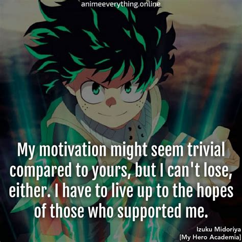 Top 10 Inspirational Deku Quotes From My Hero Academia Artofit