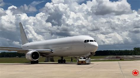 Air Canada On Twitter Our First Newly Painted Boeing 767 Freighter