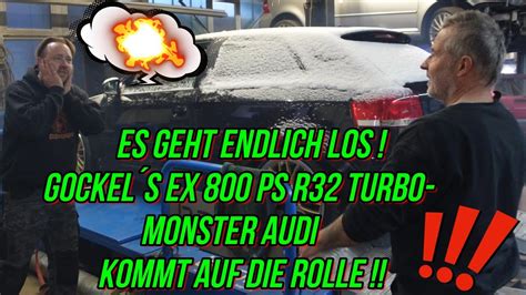 Turbo Gockel Es Geht Endlich Los Ps Audi A R Turbo Kommt Auf