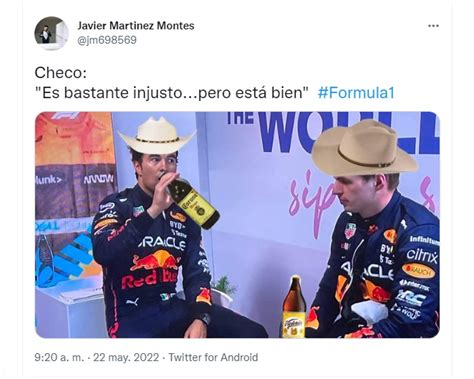 Los Memes De Checo Pérez Por Haber Cedido El 1er Lugar En El Gp De