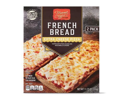 French Bread Pizza Assorted Varieties Mama Cozzi S Pizza Kitchen Aldi Us