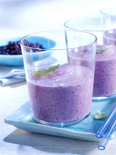 Smoothie Aux Myrtilles Sauvages