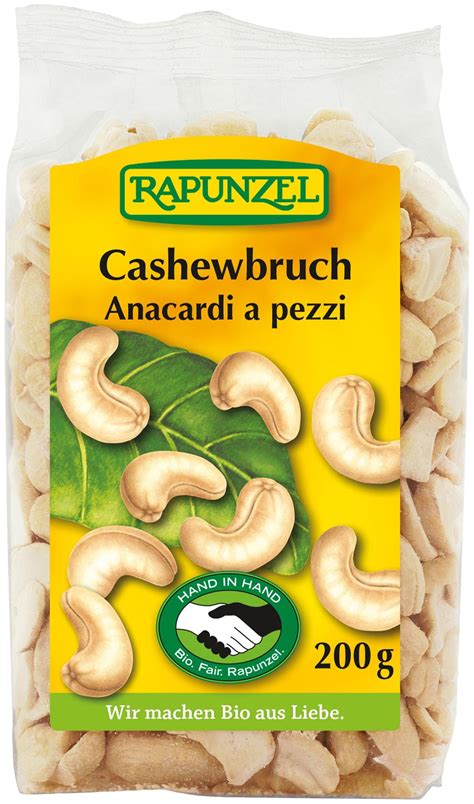 Anacardi Sgusciati A Pezzi Rapunzel Agricoltura Biologica Naturas