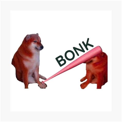 Bonk Meme Discover more interesting Bonk, Doge, Dogecoin, Shiba memes ...