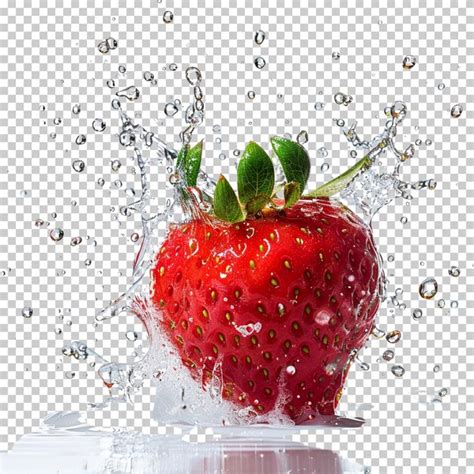 Premium PSD Strawberry Fruit Isolated On Transparent Background