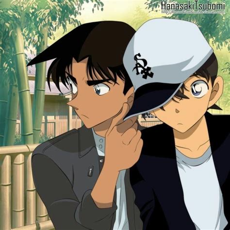 Shinichi Kudo And Heiji Hattori They Are So Freaking Cute Detective