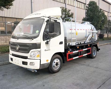 Foton Mini Toilet Vacuum Sewage Tank Truck Csctruck Municipal Truck