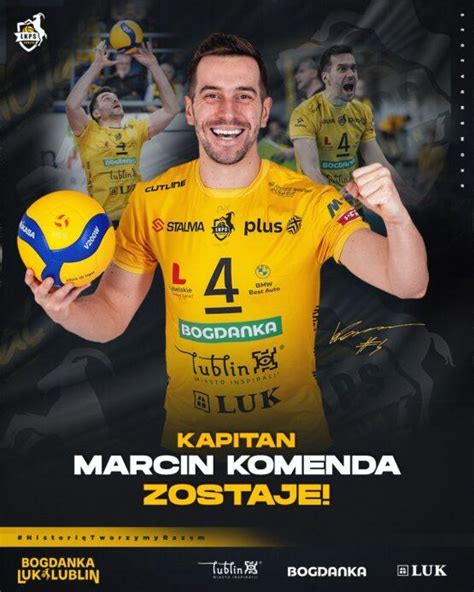 Marcin Komenda Zostaje W Lublinie BOGDANKA LUK Lublin OFICJALNA STRONA