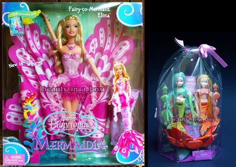 Barbie Fairytopia Mermaidia Glitter Swirl Fairy 2006 Mattel Singapore