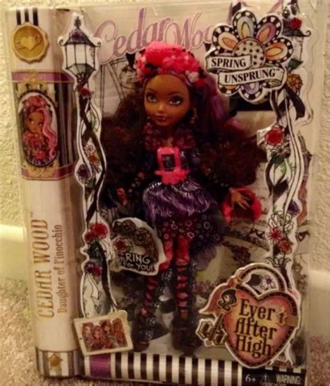 Ever After High Spring Unsprung Cedar Wood New In Hand Spring