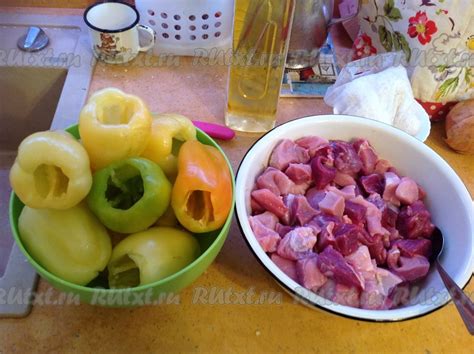 Перец, фаршированный мясом и рисом: 26 фото в рецепте