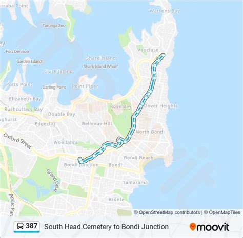 387 Route Schedules Stops Maps Bondi Junction Updated