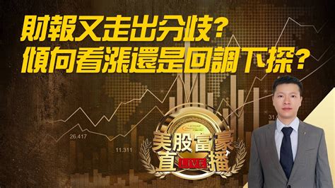 【美股富豪】财报又走出分歧？倾向看涨还是回调下探？ Youtube