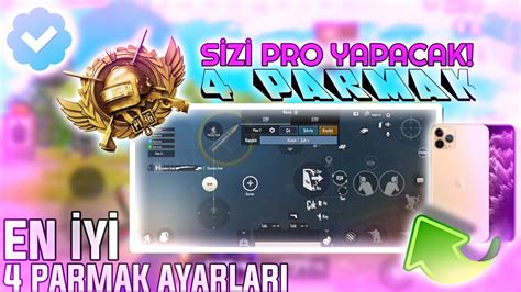 EN İYİ 4 PARMAK AYARLARI E Sporcu Ayarları Pubg Mobile YouTube