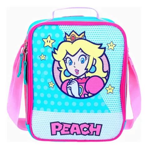 Lonchera Peach Mario Bros Termica Escolar Chenson Original En Venta En