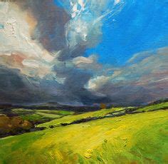 Jenny Aitken April 2012 Abstract Landscape Painting Sky Landscape