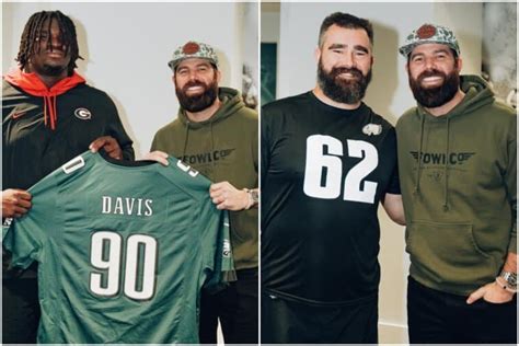 Jordan Davis Meets Jordan Davis – And A Kelce Brother! - Country Now