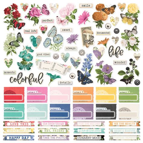 Simple Stories Simple Vintage Essentials Color Palette Cardstock