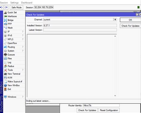 How To Upgrade Mikrotik Router Os 6 To 7 Via Winbox