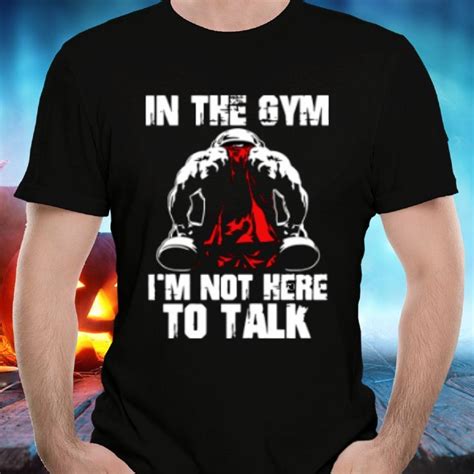 In The Gym T Shirtsport Shirtbodybuildingfunny Shirttshirt Womenvintage