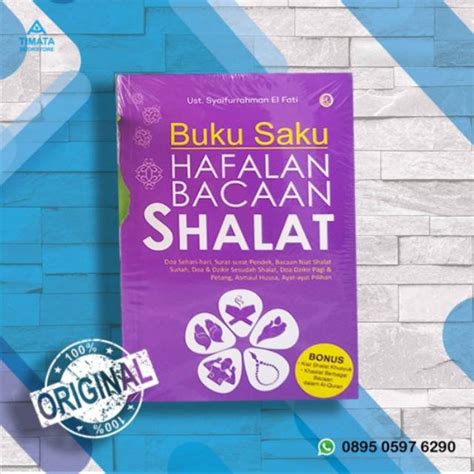 Jual Buku Saku Hafalan Bacaan Shalat Shopee Indonesia