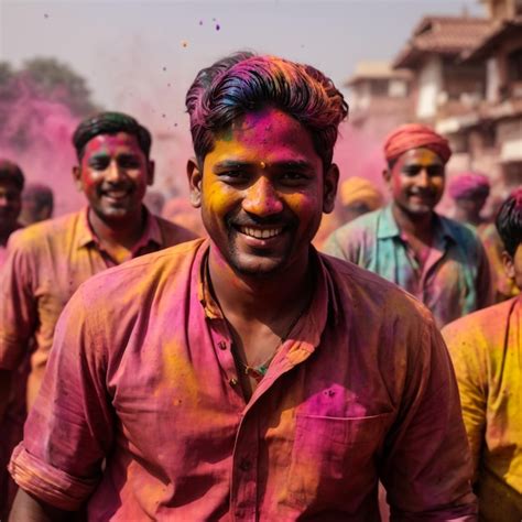 Premium Photo Lets Celebrate The Festival Of Color Holi