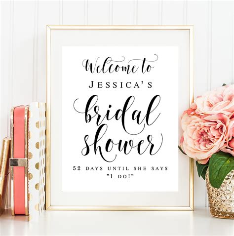 Rustic Bridal Shower Welcome Sign Burgundy Floral Bridal Shower Sign Boho Bridal Shower Decor