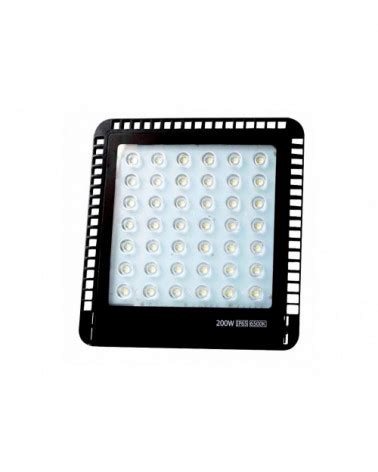 Proyector Led Extraplano Ip W K V Negro Fbright Eco