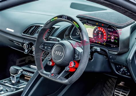 Audi R Gen Led Carbon Fibre Steering Wheel Customisable Options