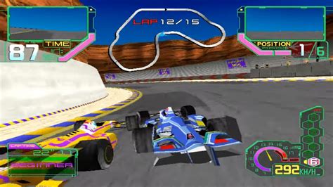 Ace Driver Victory Lap Namco System 22 Blue Car High Speed Circuit 15 Laps Full Race