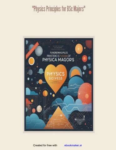 Physics Principles For Bsc Majors