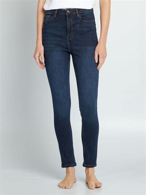 Jean skinny à taille haute L28 Brut Kiabi 18 00