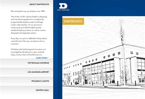 Daktronics Design Build Review Issue August