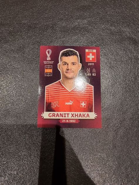 Panini WM 2022 Granit Xhaka Kaufen Auf Ricardo