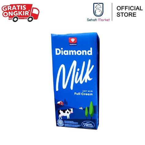 Jual Diamond Milk Susu Uht Full Cream 1 Liter Di Seller Sehati Market