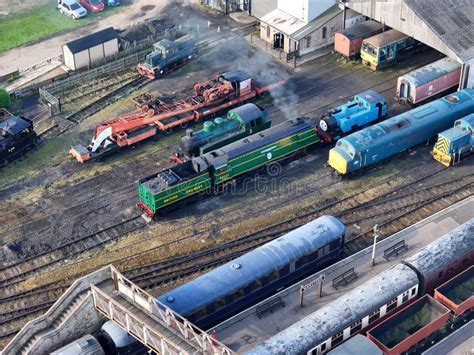 Thomas The Tank Engine And Other Rail Locomotives At The Nene Valley